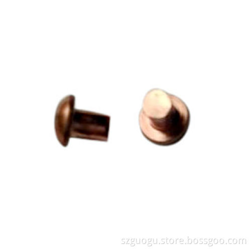 Half-round head rivets DIN660